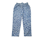 Dixie Pantalone Tinta Unita con Stampa per Bambina PE76134G74 AZZURRO DIXIE 