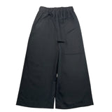 Dixie Pantalone Tinta Unita Modello A Palazzo per Bambina PF69300G74 NERO DIXIE 