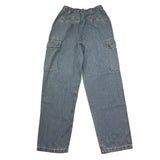 Dixie Jeans Tinta Unita con Elastico In Vita per Bambina PH21010G74 AZZURRO DIXIE 