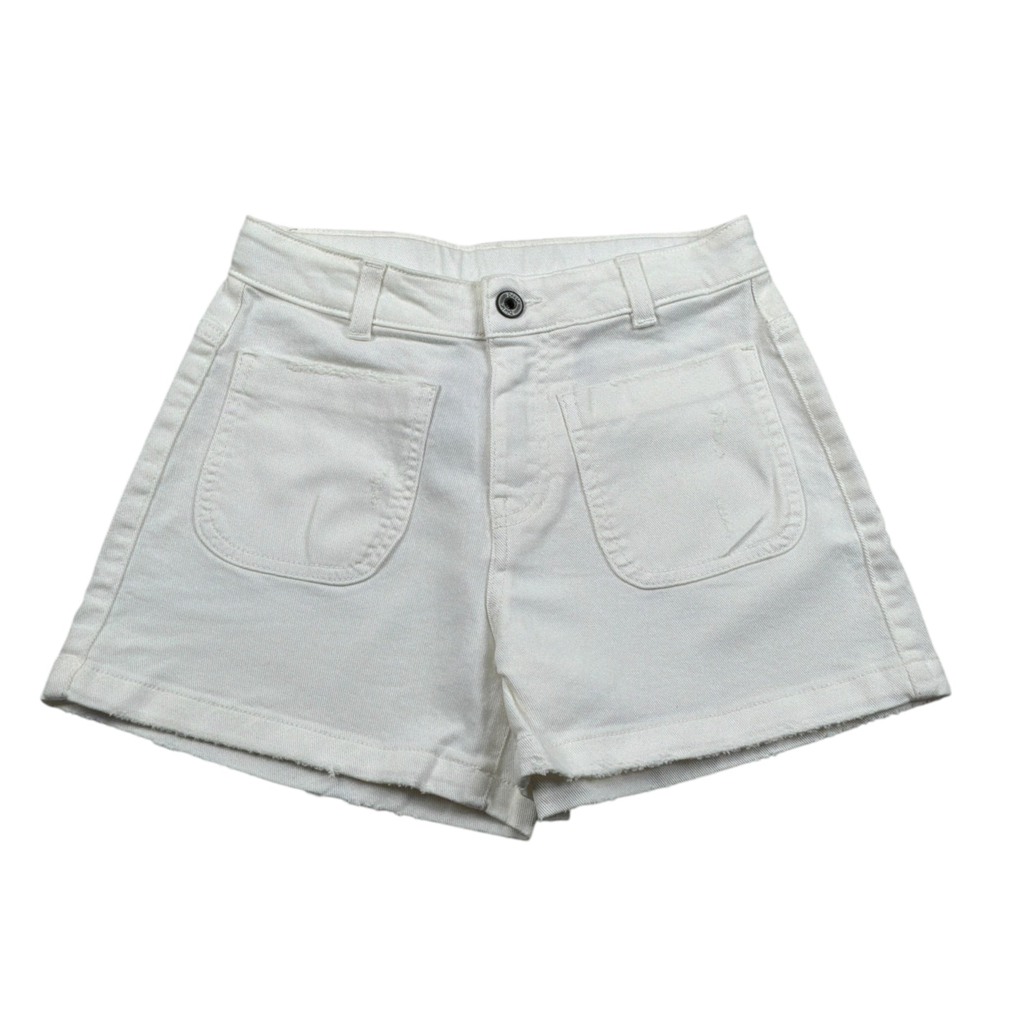 Dixie Short tinta unita con Girovita Regolabile Bianco per Bambina RB08B16G50 BIANCO DIXIE 