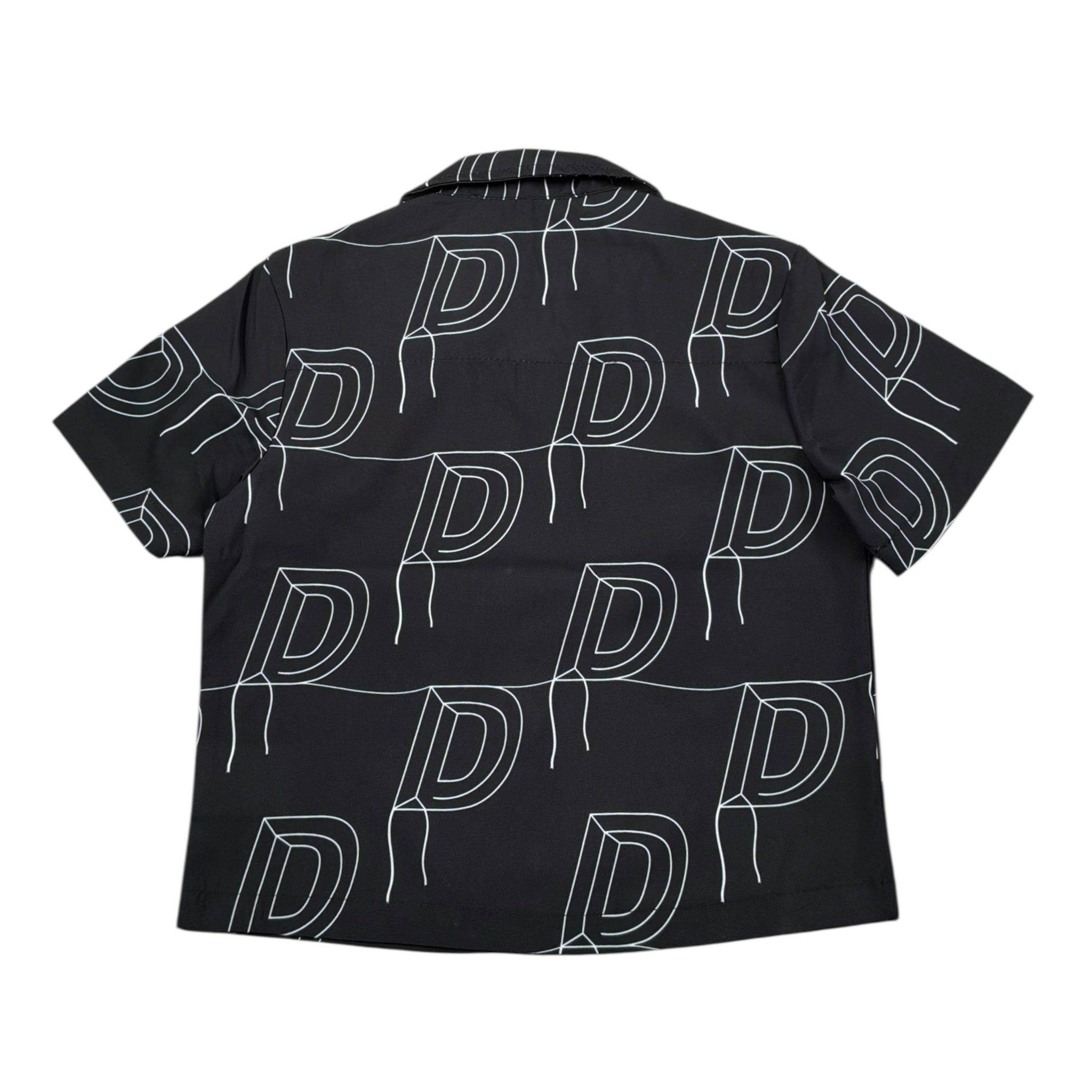 Do Not Conform Camicia Mezza Manica Tinta Unita Stampa Fantasia per Bambino DCA NERO DO NOT CONFORM 