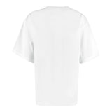 Dolce & Gabbana T-Shirt Girocollo Tinta Unita con Stampa per Neonata L2JTBL BIANCO DOLCE & GABBANA 