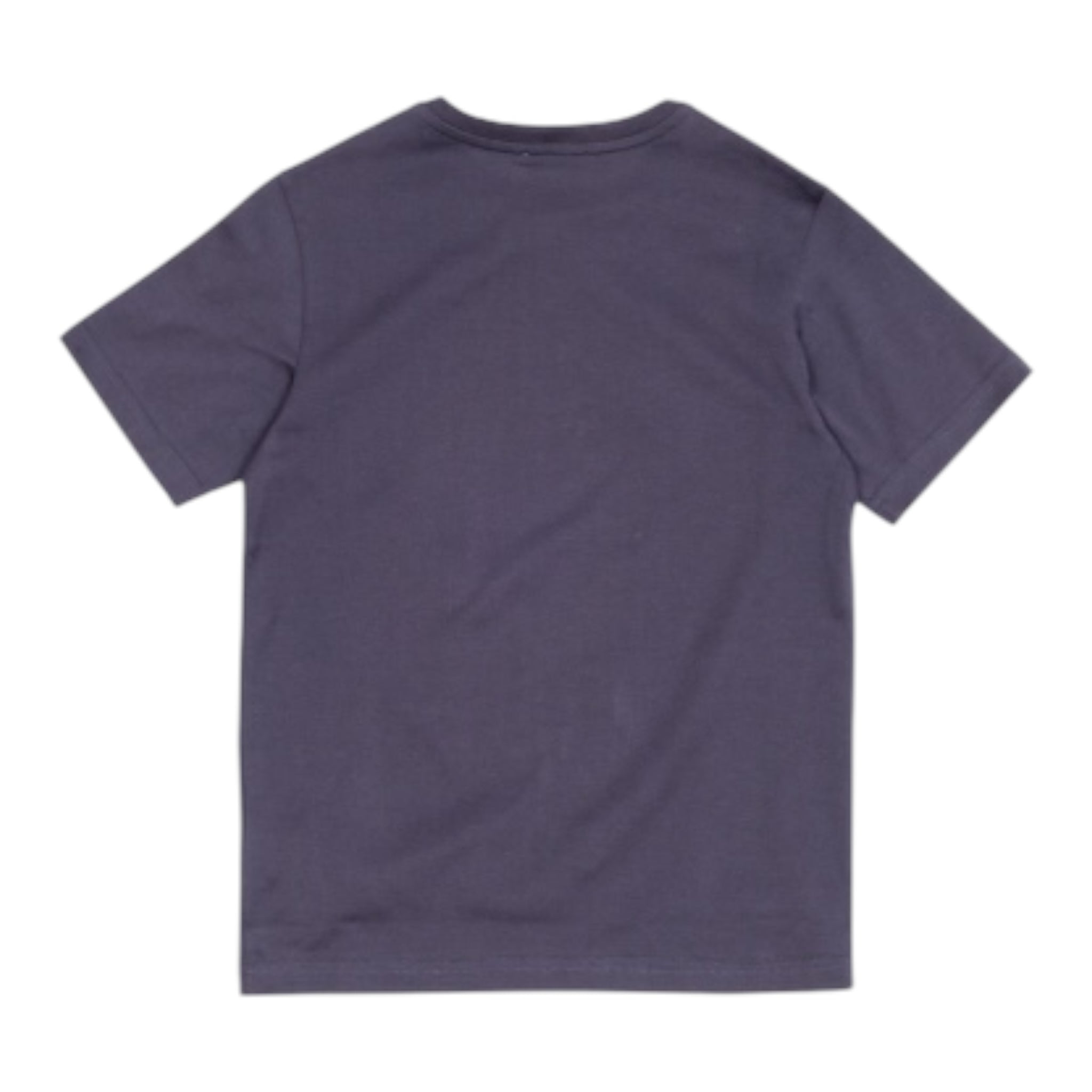 Dolce & Gabbana T-Shirt Girocollo Tinta Unita con Logo per Bambino L4JTHU BLU DOLCE & GABBANA 