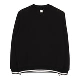 Dolce & Gabbana Felpa Chiusa Girocollo Tinta Unita con Stampa per Bambino L4JWKD NERO DOLCE & GABBANA 
