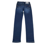 Dondup Jeans Tinta Unita 5 Tasche per Bambina DFPA220C BLU DONDUP 