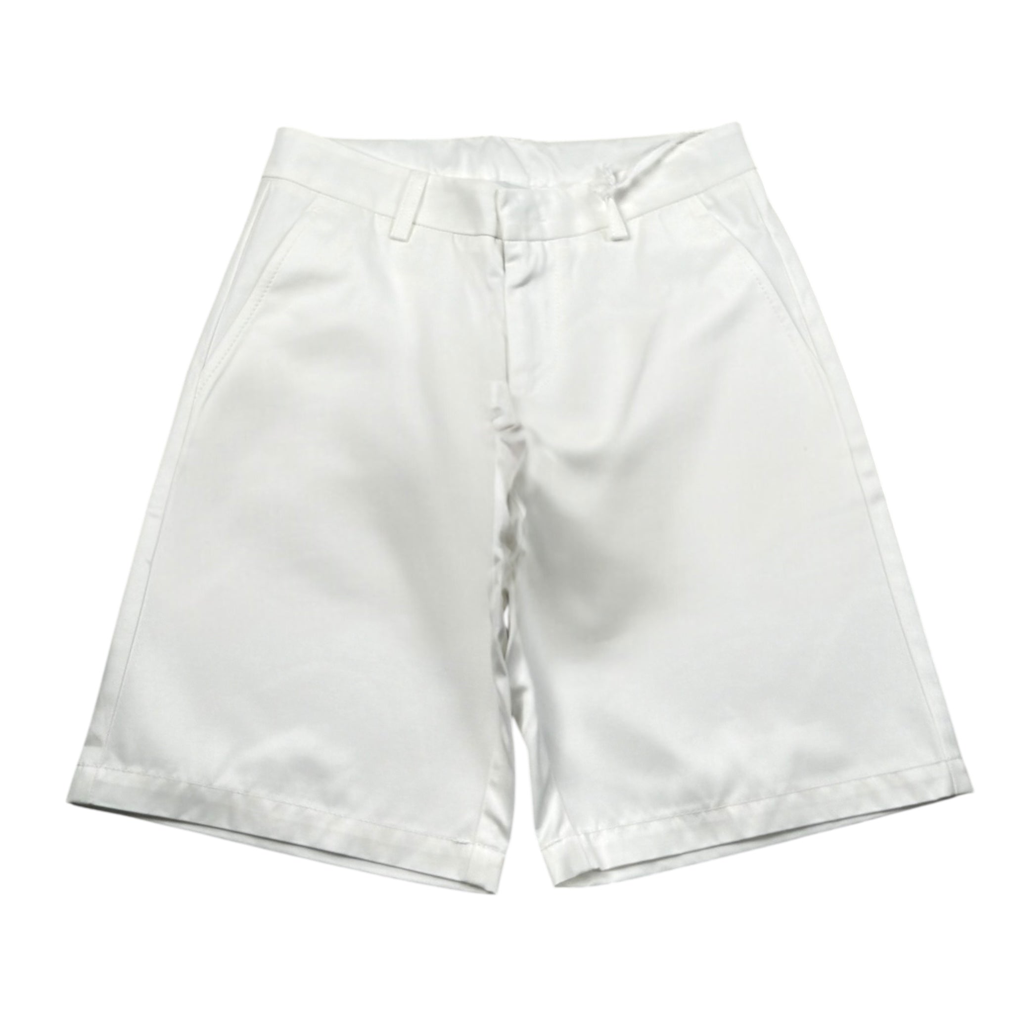 Dondup Bermuda Tinta Unita con Girovita Regolabile per Bambino DMBE014 BIANCO DONDUP 