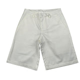 Dondup Bermuda Tinta Unita con Girovita Regolabile per Bambino DMBE014X BIANCO DONDUP 