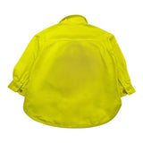 Dou Dou Camicia Tinta Unita con Tasche E Stampa per Bambina DW277 GIALLO FLUO DOU DOU 