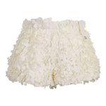 Dou Dou Short Tinta Unita con Applicazioni per Bambina DW6A99 PANNA DOU DOU 