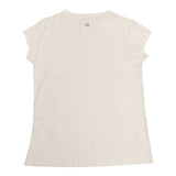 Dou Dou T-Shirt Girocollo Tinta Unita per Bambina DW8A11 BIANCO DOU DOU 