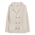 Dou Dou Cardigan Tinta Unita con Bottoni per Bambina DW9P00X BEIGE DOU DOU 