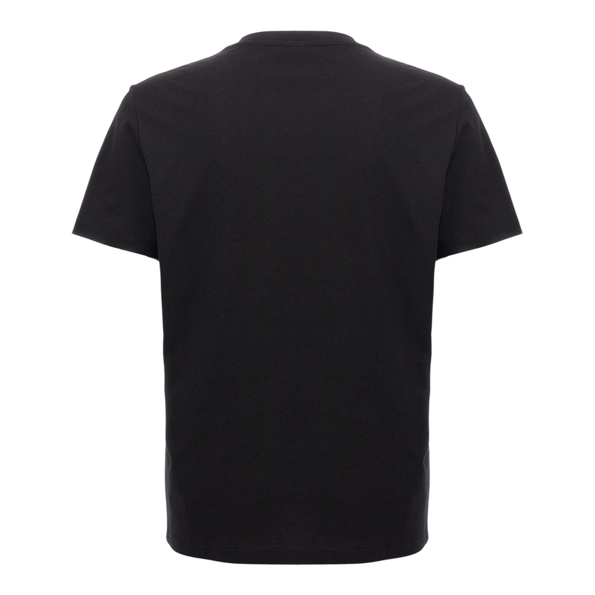 Dsquared2 T-Shirt Girocollo Tinta Unita con Stampa Logo per Bambino BW8P11 NERO DSQUARED2 