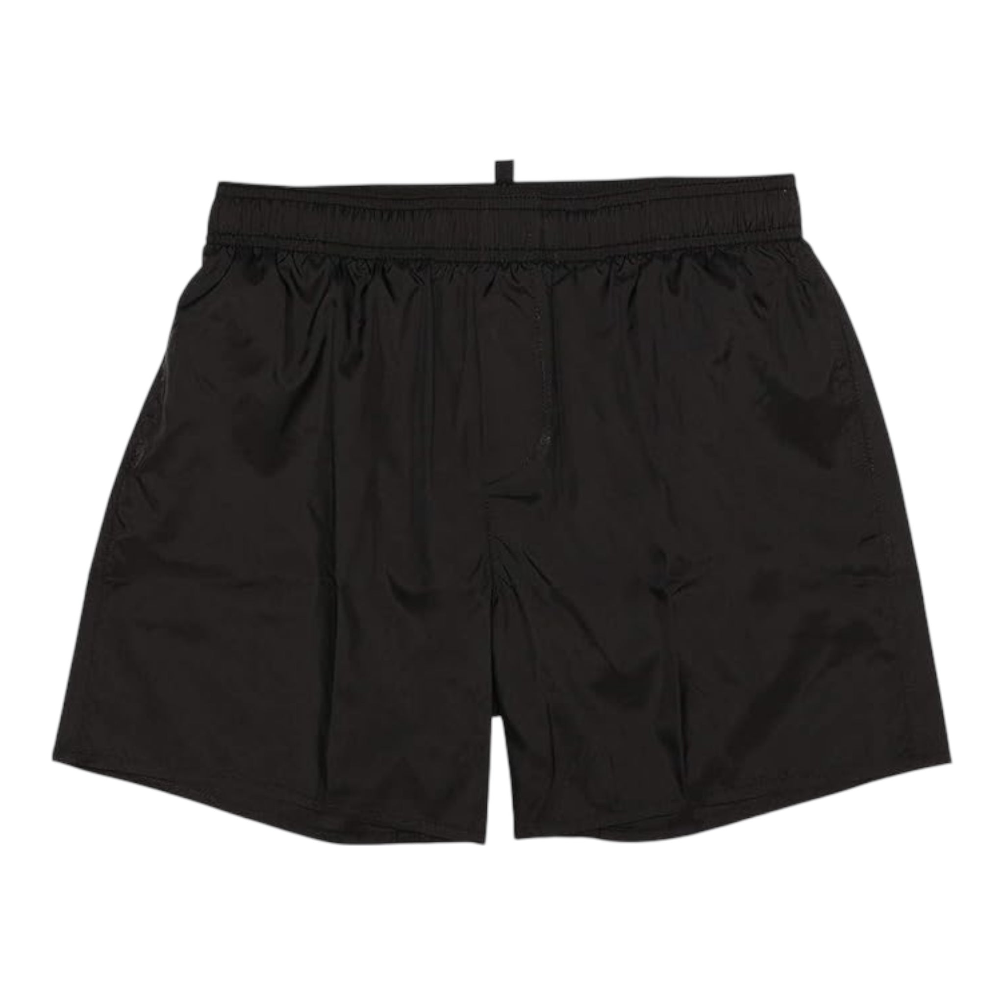 Dsquared2 Costume Tinta Unita Modello Bermuda con Stampa per Bambino DQ0271 NERO DSQUARED2 