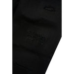 Dsquared2 Pantalone Tinta Unita con Strappi per Bambino DQ1748 NERO DSQUARED2 