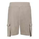 Dsquared2 Bermuda Felpa Tinta Unita con Tasconi per Bambino DQ2720 BEIGE DSQUARED2 