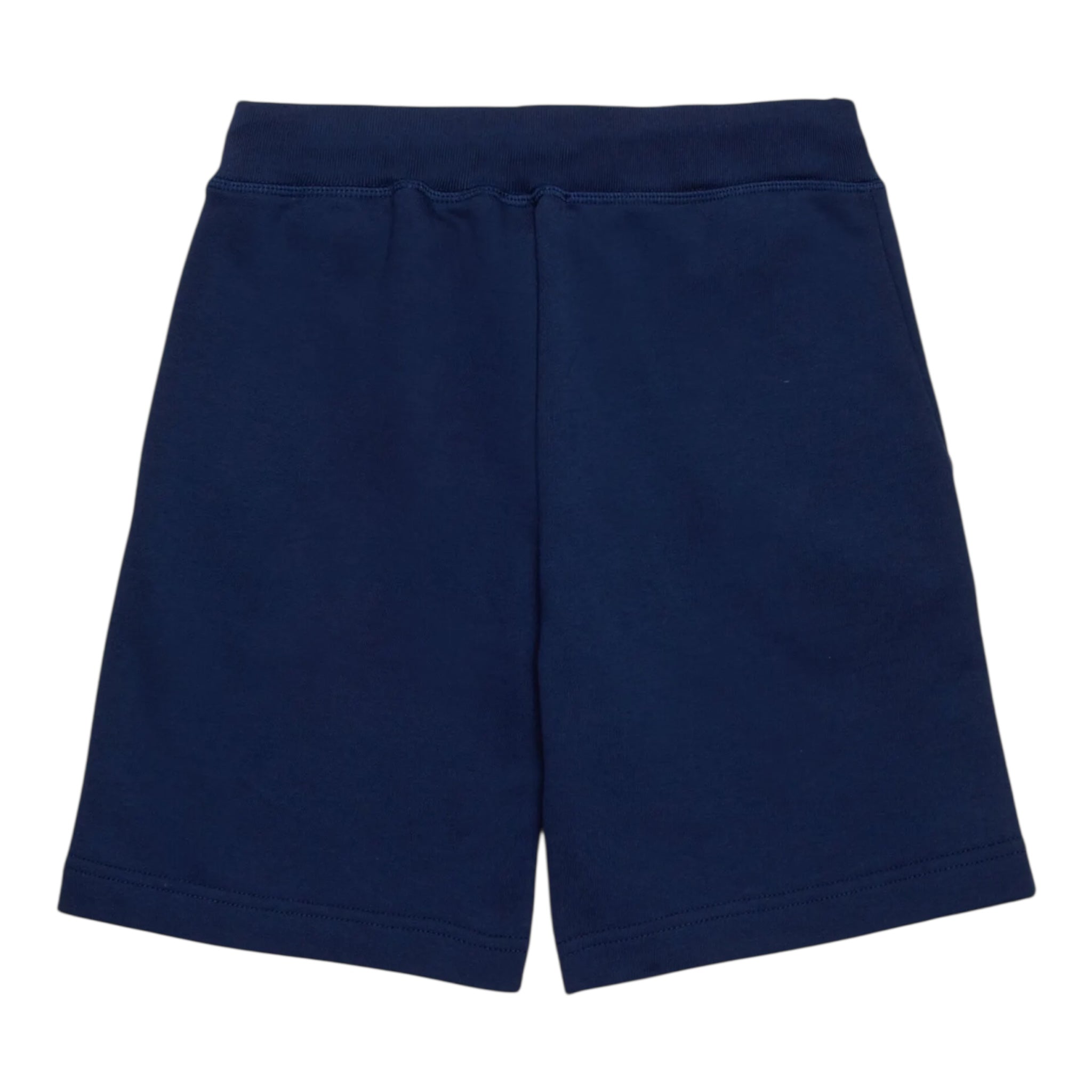 Dsquared2 Bermuda In Tuta Tinta Unita con Stampa per Bambino DQ2738XX BLU DSQUARED2 