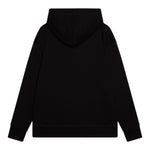 Dsquared2 Felpa Chiusa con Cappuccio Tinta Unita con Logo per Bambino DQ2802 NERO DSQUARED2 