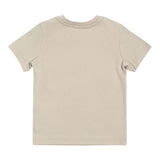 Dsquared2 T-Shirt Girocollo tinta unita con Stampa Beige per Neonato DQ2853XX BEIGE DSQUARED2 