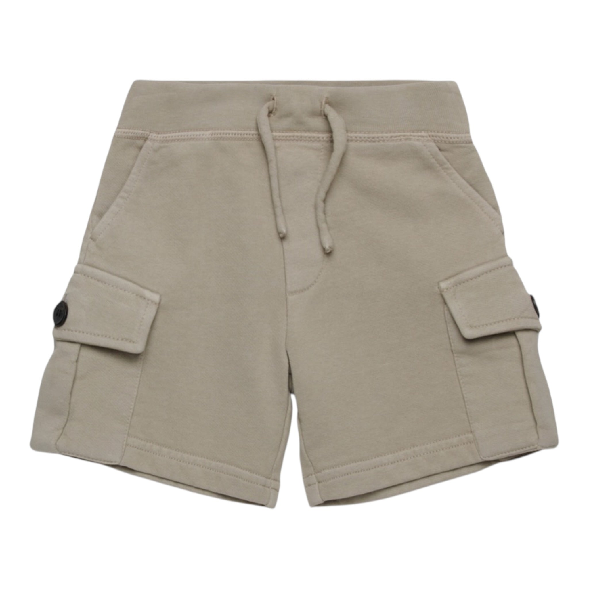 Dsquared2 Bermuda tinta unita con Elastico In Vita Beige per Neonato DQ2872 BEIGE DSQUARED2 