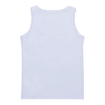 Dsquared2 Canotta Tinta Unita Girocollo con Stampa per Bambino DQ2974 BIANCO DSQUARED2 