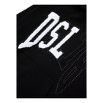 Diesel Felpa Chiusa con Cappuccio Tinta Unita con Ricamo Logo per Bambino J02226 NERO DIESEL 