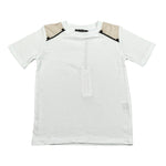 Duepuntozero T-Shirt Tinta Unita con Stampa per Neonato TSB256 BIANCO/BEIGE DUEPUNTOZERO 