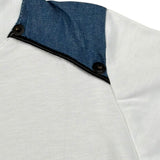 Duepuntozero T-Shirt Tinta Unita con Stampa per Neonato TSB256 BIANCO DUEPUNTOZERO 