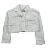 Dusty Color Camicia Manica Lunga Tinta Unita per Neonata DJWS5014CAN PANNA DUSTY COLOR 