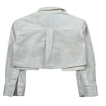 Dusty Color Camicia Manica Lunga Tinta Unita per Bambina DJWS5014CA PANNA DUSTY COLOR 