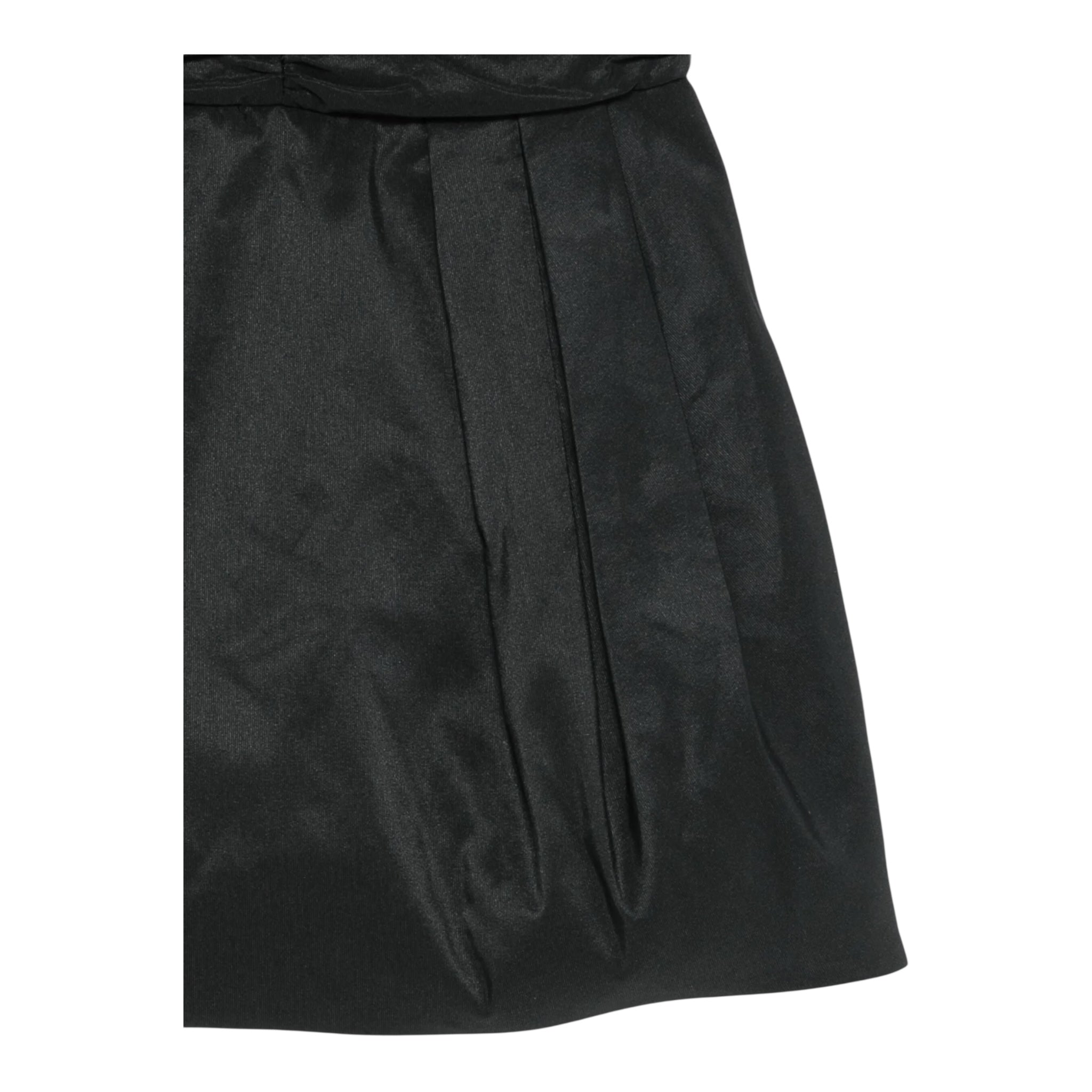 Elisabetta Franchi Abito Mezza Manica Tinta Unita con Fiocco per Bambina EFAB585 NERO ELISABETTA FRANCHI 