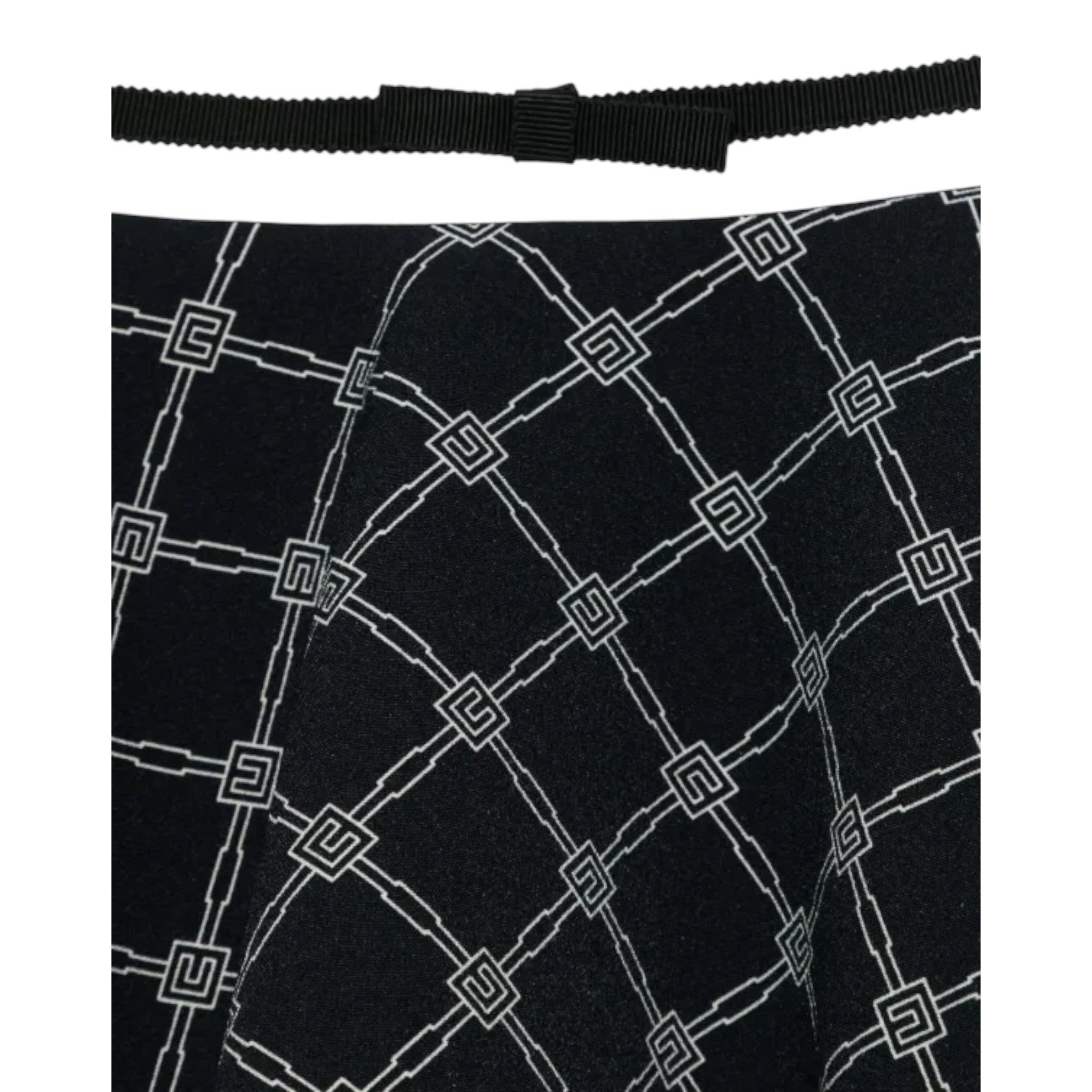 Elisabetta Franchi Gonna Tinta Unita con Elastico In Vita per Bambina EFG185 NERO ELISABETTA FRANCHI 