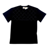 Elisabetta Franchi T-Shirt Girocollo Tinta Unita con Brillantini per Bambina EFTS227 NERO ELISABETTA FRANCHI 