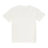 Elisabetta Franchi T-Shirt Girocollo Tinta Unita con Logo per Bambina EFTS235 PANNA ELISABETTA FRANCHI 