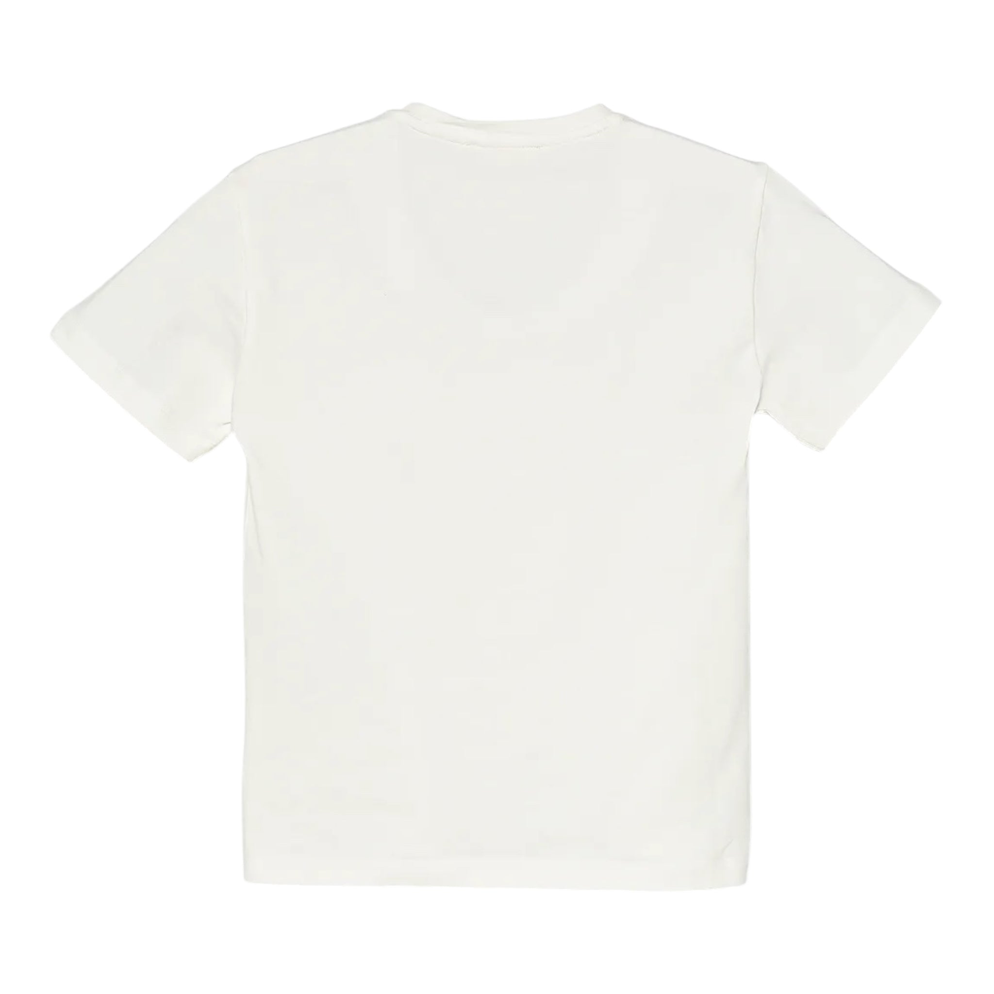 Elisabetta Franchi T-Shirt Girocollo Tinta Unita con Logo per Bambina EFTS235 PANNA ELISABETTA FRANCHI 