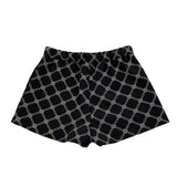 Elisabetta Franchi Short Tinta Unita con Stampa per Bambina EGBE023J NERO ELISABETTA FRANCHI 