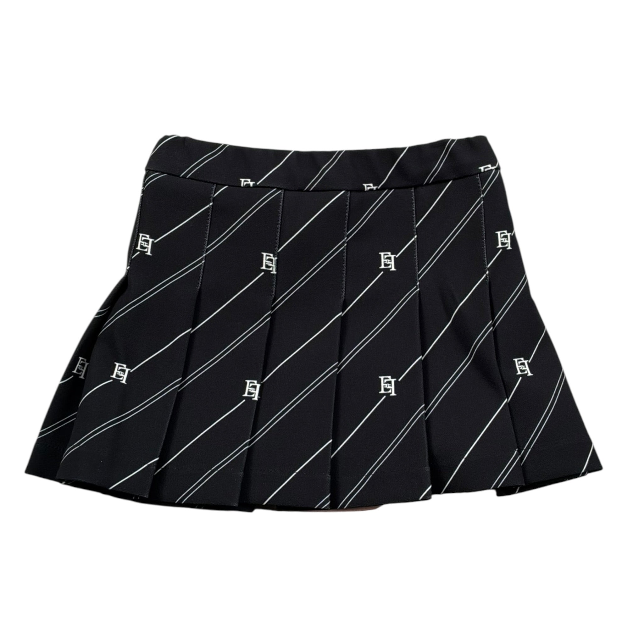 Elisabetta Franchi Gonna Tinta Unita con Stampa per Neonata EGGO043 NERO ELISABETTA FRANCHI 
