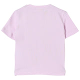 Elisabetta Franchi T-Shirt Girocollo Tinta Unita con Logo per Neonata EGTS090N LILLA ELISABETTA FRANCHI 