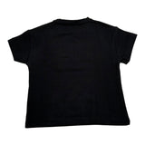 Elisabetta Franchi T-Shirt Girocollo Tinta Unita con Stampa per Neonata EGTS66 NERO ELISABETTA FRANCHI 