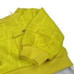 Elisabetta Franchi Tutina Biclore con Stampa per Neonata ENTU107 BIANCO/GIALLO ELISABETTA FRANCHI 