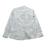 Emanuel Pris Camicia Tinta Unita Manica Lunga con Fantasia per Bambino ECM4162R AZZURRO EMANUEL PRIS 