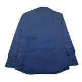 Emanuel Pris Camicia Manica Lunga Tinta Unita per Bambino ECM4169R BLU EMANUEL PRIS 