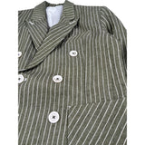 Emanuel Pris Giacca Tinta Unita con Taschino per Bambino EGC1075RX VERDE EMANUEL PRIS 