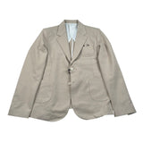 Emanuel Pris Giacca Tinta Unita con Taschino per Bambino EGC1078R BEIGE EMANUEL PRIS 