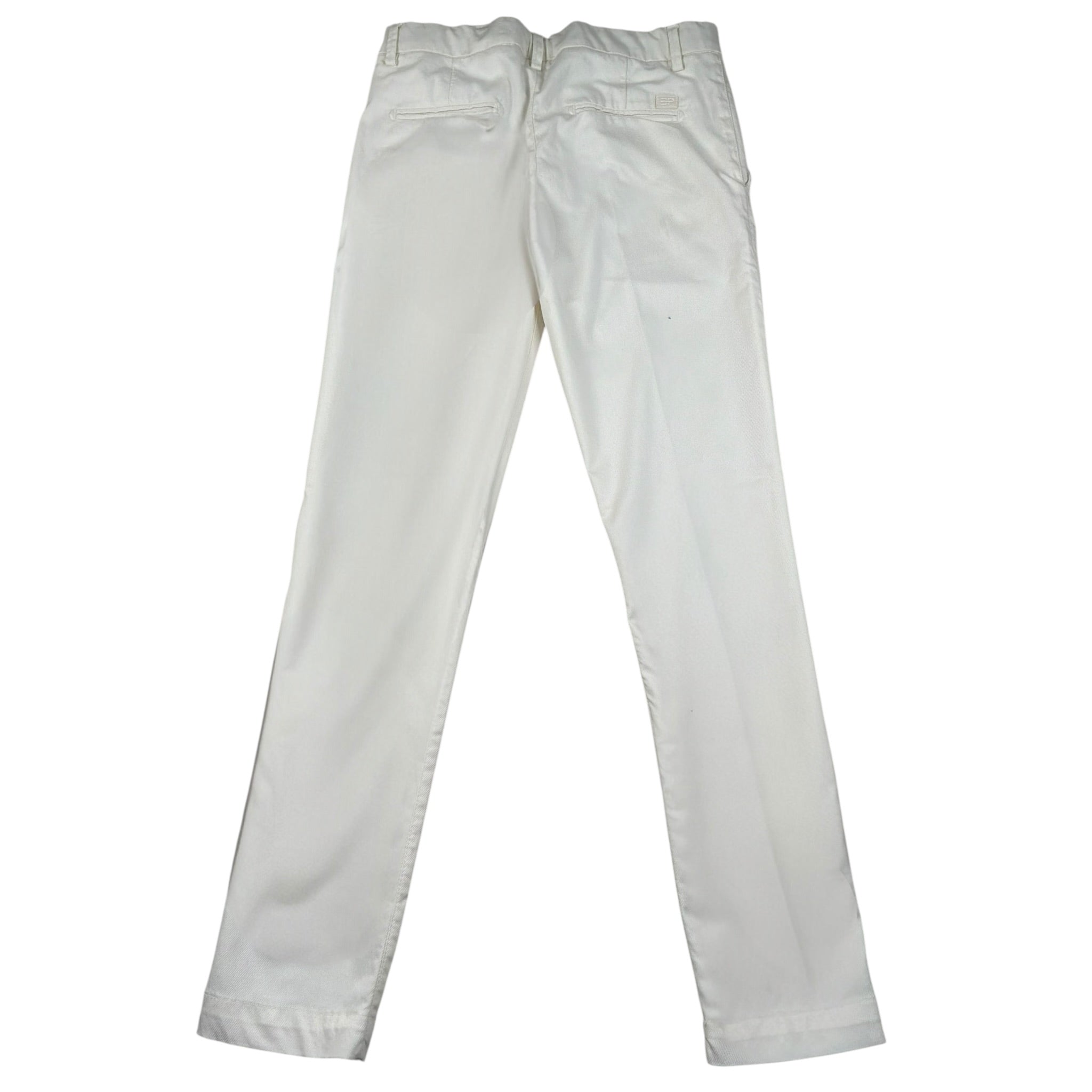 Emanuel Pris Pantalone Tinta Unita con Girovita Regolabile per Bambino EPT6180R PANNA EMANUEL PRIS 