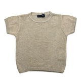 Emanuel Pris T-Shirt Girocollo Tinta Unita per Neonato ETS3143 BEIGE EMANUEL PRIS 
