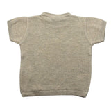 Emanuel Pris T-Shirt Girocollo Tinta Unita per Neonato ETS3143 BEIGE EMANUEL PRIS 