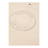Emporio Armani Felpa Tinta Unita con Cappuccio per Bambino 3D4MJ7 BEIGE EMPORIO ARMANI 