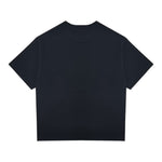 Emporio Armani T-Shirt Girocollo Tinta Unita con Logo per Bambina 3D4TJ6 BLU EMPORIO ARMANI 