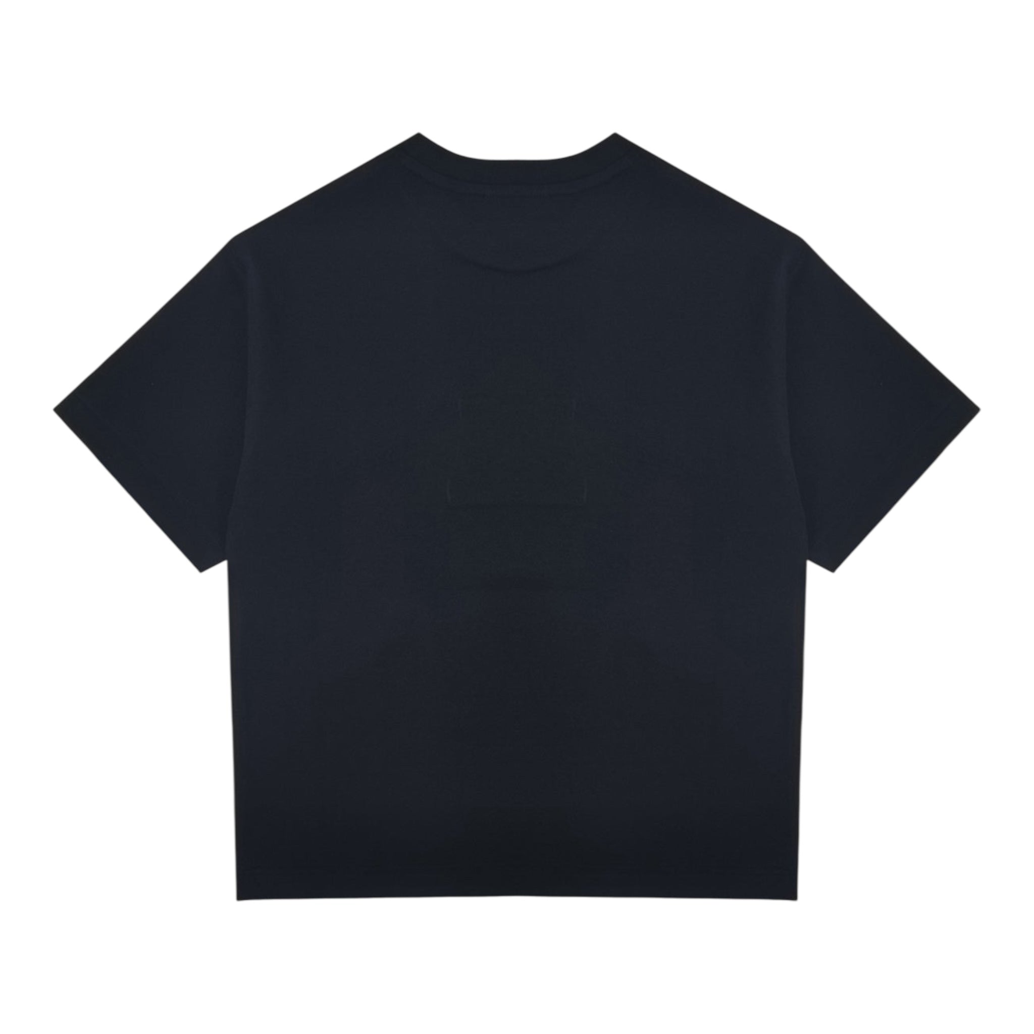 Emporio Armani T-Shirt Girocollo Tinta Unita con Logo per Bambina 3D4TJ6 BLU EMPORIO ARMANI 