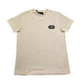 Emporio Armani T-Shirt Girocollo Tinta Unita per Bambino 3L4TFG PANNA EMPORIO ARMANI 